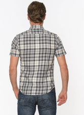 Koszula Męska Lee SS Shirt Krótki Rękaw Alloy Grey L875JPJB